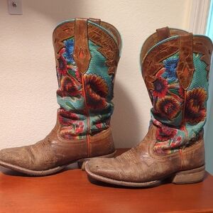 Ariat Circuit Champion Floral Embroidered Western Boots